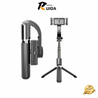Tay Cầm Chống Rung Điện Tử Gimbal Q08 - Bluetooth - Chân Đỡ Tự Đứng - Kéo Dài Tới 86cm