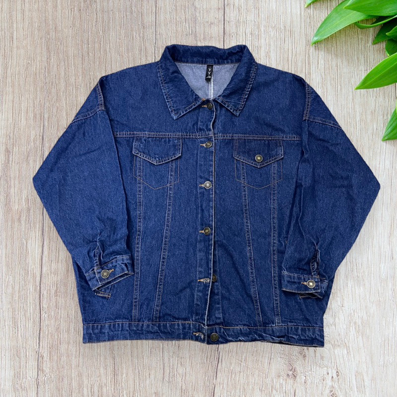 Áo Khoác Jeans oversize form rộng 2hand