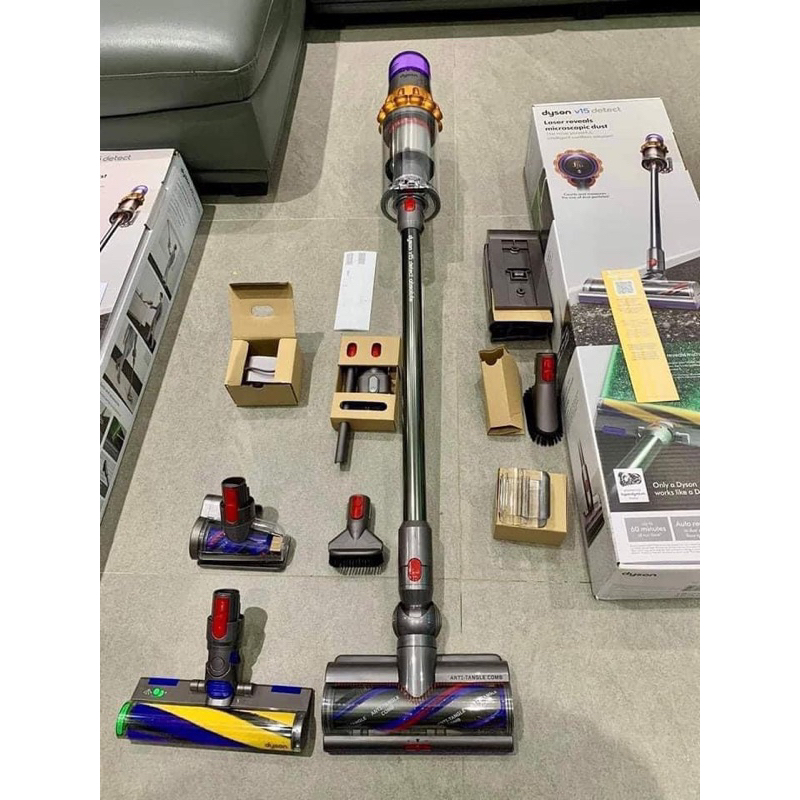 Máy Hút Bụi Dyson V15 Detect Absolute  - Bảo Hành 24 Tháng