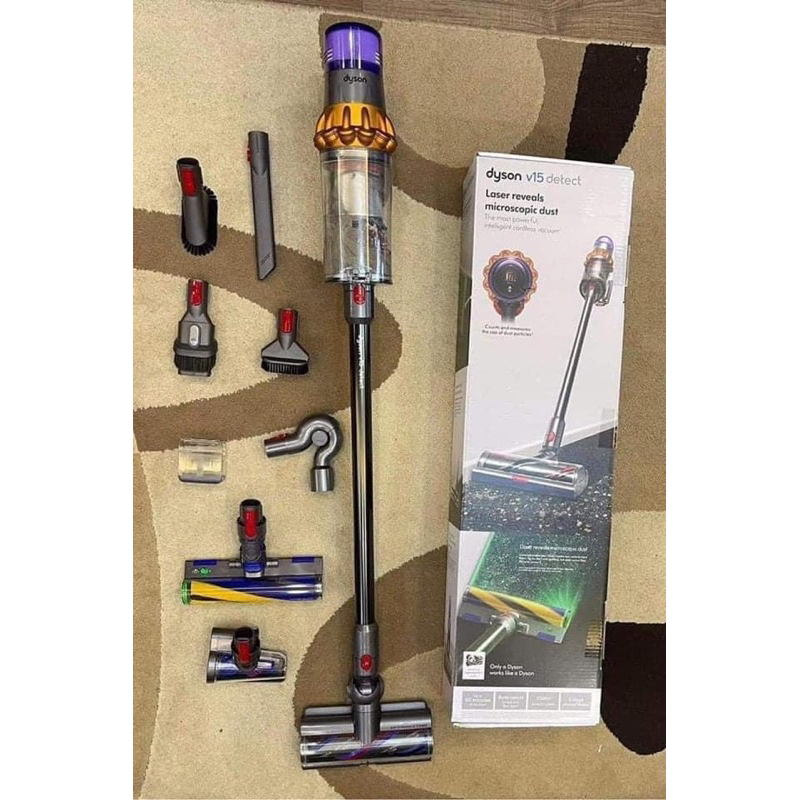 Máy Hút Bụi Dyson V15 Detect Absolute  - Bảo Hành 24 Tháng