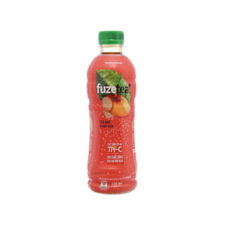 Trà đào và hạt chia Fuze Tea 350ml