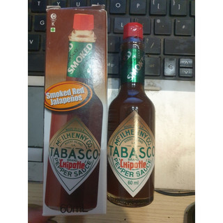 Sốt ớt “CHIPOTLE” hiệu Tabasco – chai 60ml nhập khẩu Mỹ