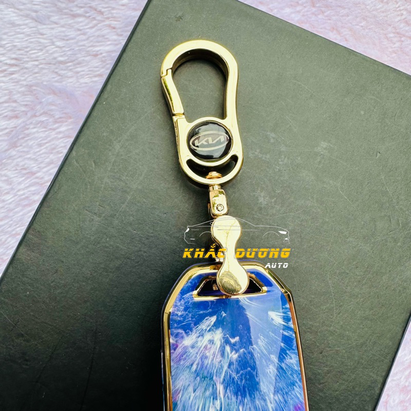 Ốp chìa khoá KIA K3 - K5 - SPORTAGE - CERATO vân đá hoa cương sang trọng