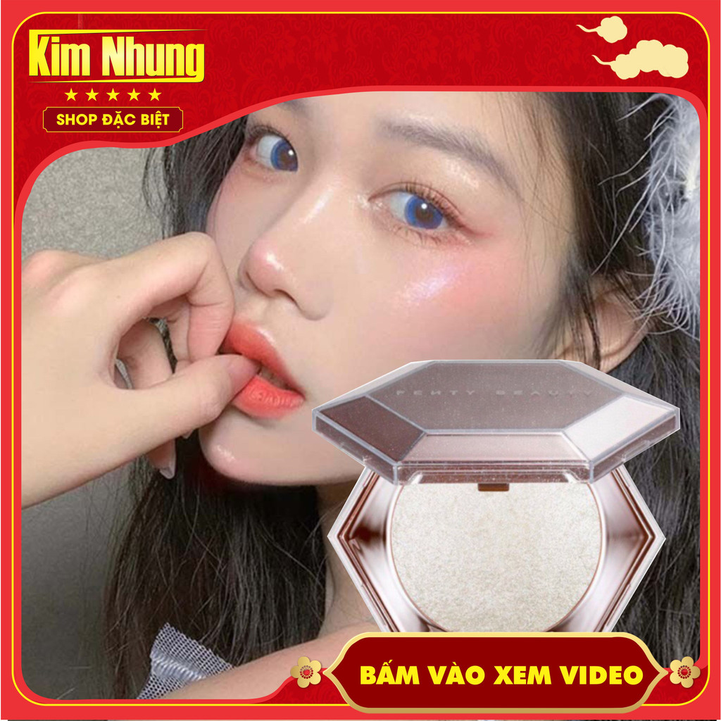 Phấn bắt sáng highlight tạo hiệu ứng da căng bóng hộp kim cương