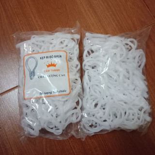 Combo 10 móc nhựa treo rèm rido - Vòng Mỹ Hà giá rẻ
