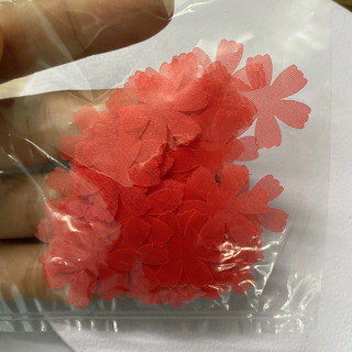 SÉT 50 CÁNH HOA GAI 3cm voan Hàn