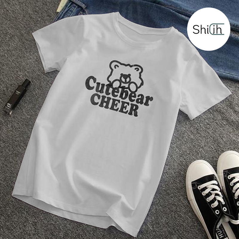 Áo thun phông logo tay nam nữ tay lỡ form rộng ShiCIH oversize unisex