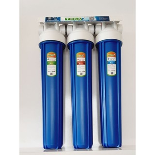 Bộ lọc nước sinh hoạt,20" gồm lõi, tay mở , giá treo