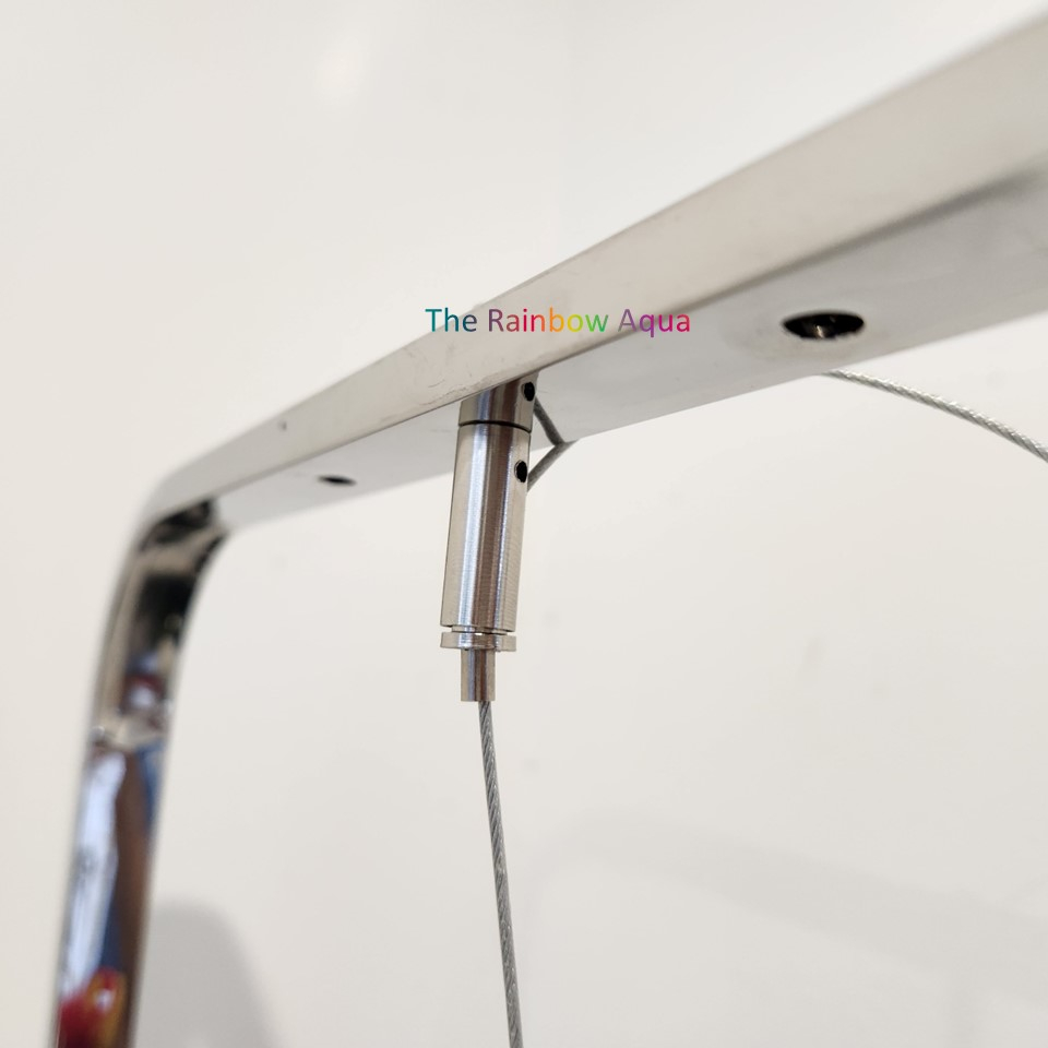 Giá treo đèn Inox 304 hàng đẹp  kèm phụ kiện