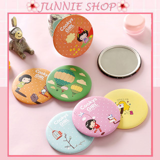 Gương mini cầm tay bỏ túi hoạt hình tiện lợi - Quà tặng học sinh đáng yêu Junnie Shop MN01