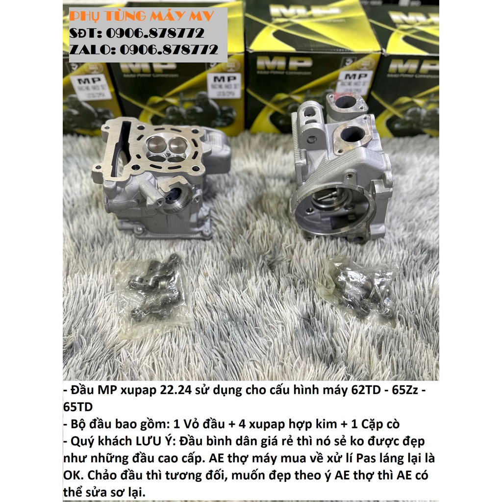 Đầu MP 22.24 dành cho xe Ex135