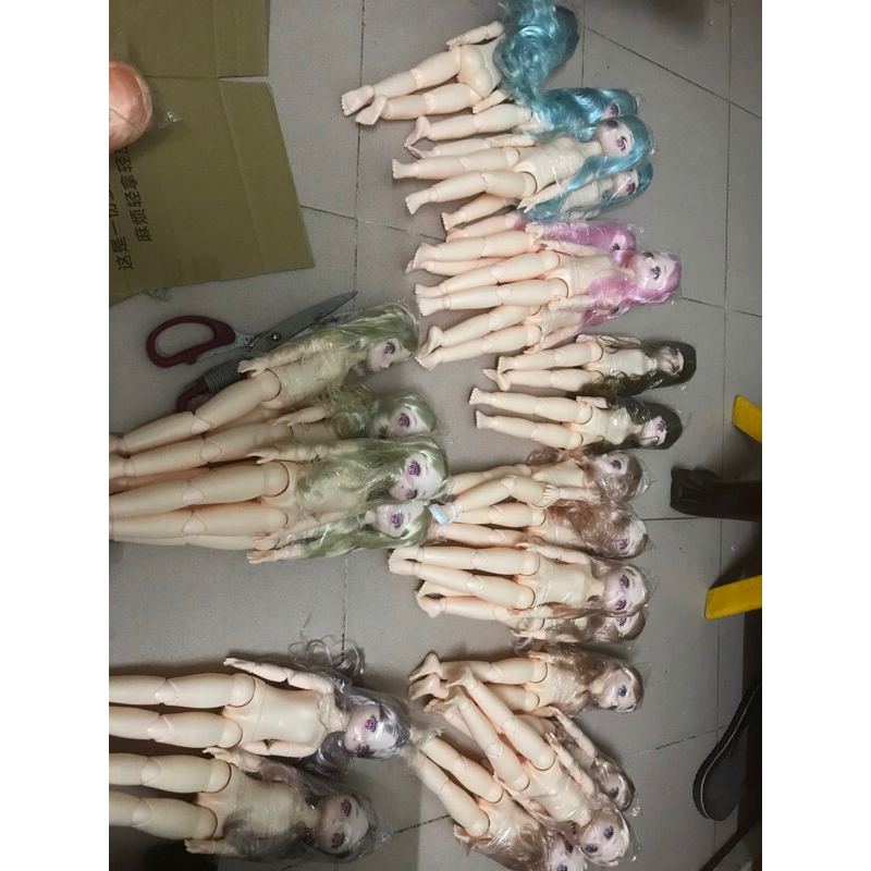 Búp bê babi cao 30cm , 20 khớp, búp bê anime siêu xinh mắt 3d