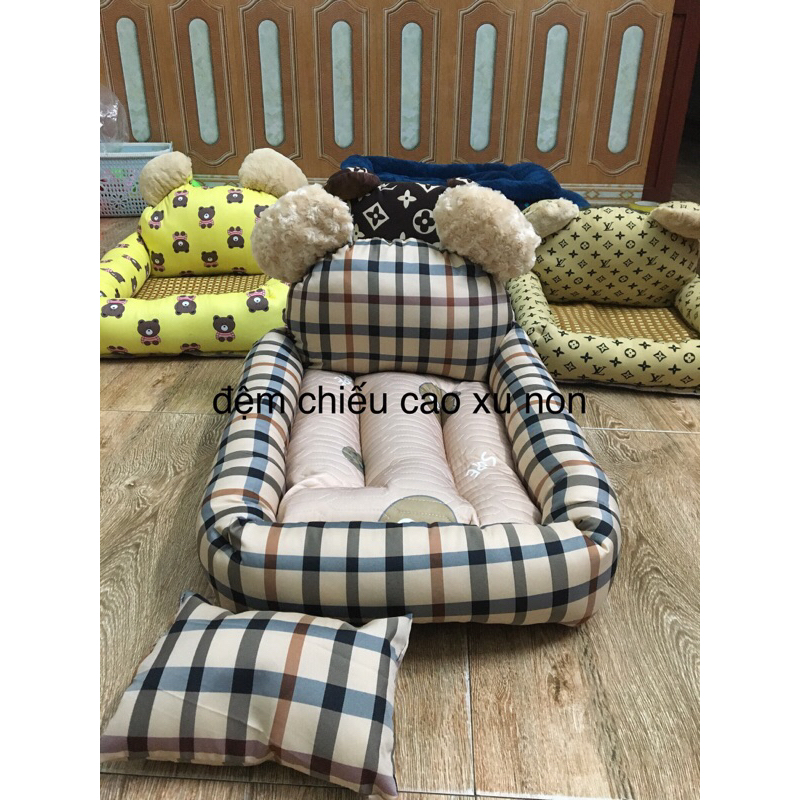 đệm hè chiếu mây mát cho chó mèo cưng