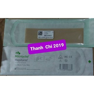 MIẾNG DÁN  SẸ O Mepiform 4x30 cm(MOLNLYCKE – THỤY ĐIỂN) (giá 1 miếng)