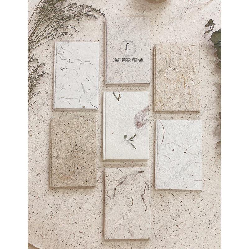 CRAFT PAPER - MOODY HANDMADE NOTEBOOK