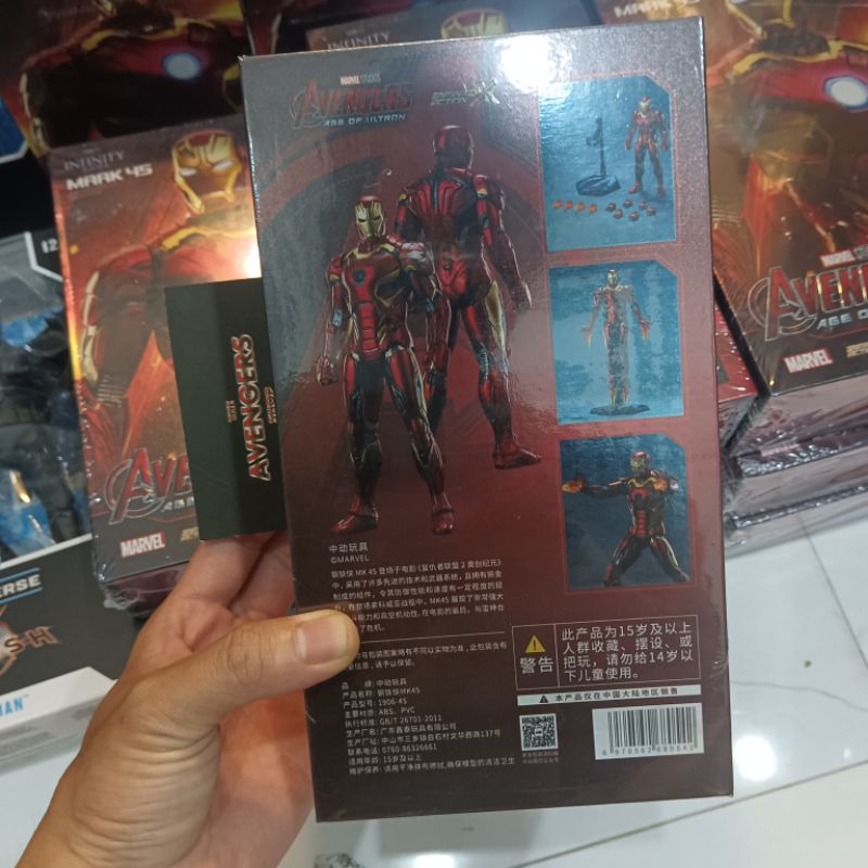 Mô hình ZD Toys Iron Man Mk45 có sẵn