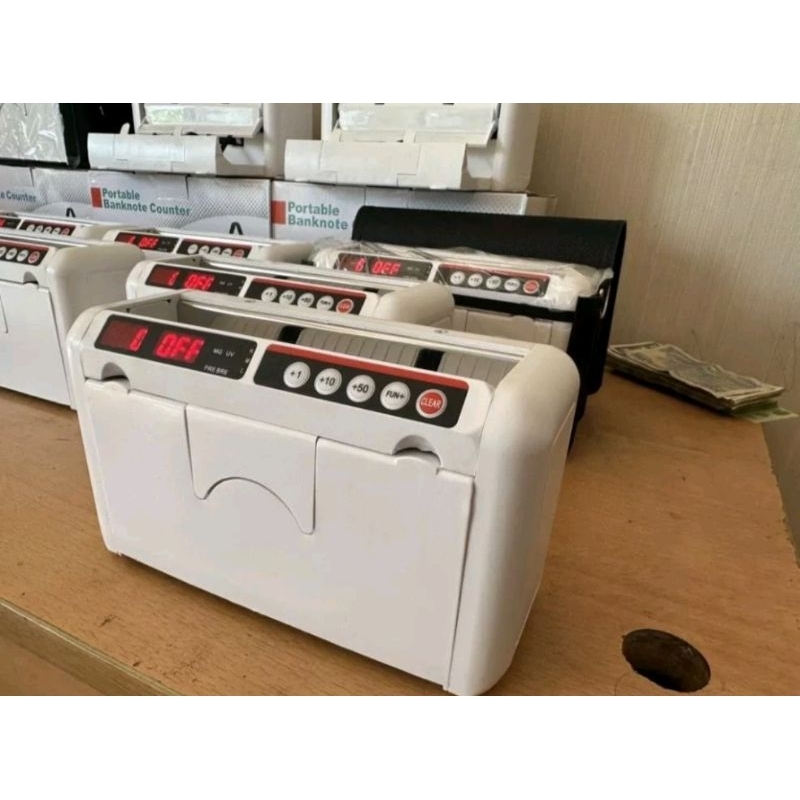 Máy Đếm Tiền Mini Sạc Pin Nhỏ Gọn AU-1000UK Cao Cấp, Đếm Được Tất Cả Các Loại Tiền Dễ Dàng Mang Đi Giao Dịch