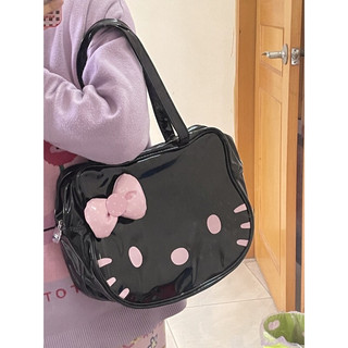 Túi minibag Hello Kitty màu đen
