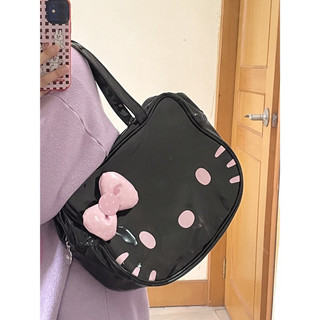 Túi minibag Hello Kitty màu đen