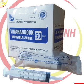 Combo 10 ống bơm cho ăn VINAHANKOOK 50ml
