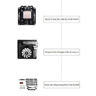 [ITX Gear] - Bộ quạt tản nhiệt CPU ID-Cooling IS-40X