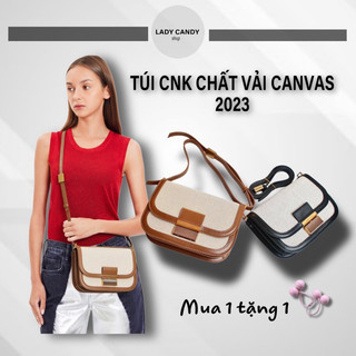 Túi đeo chéo C.N.K Charlot Canvas Crossbody Bag