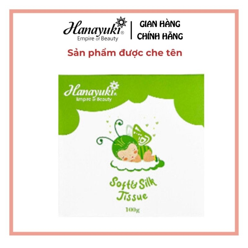 Soft & Silk Tissue – Khăn giấy ướt dung dịch vệ sinh HANAYUKI chính hãng