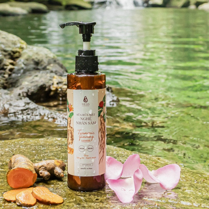 Sữa Rửa Mặt Giảm Mụn MELA Sáng Da, Làm Sạch Bụi Bẩn Và Bã Nhờn Trên Da