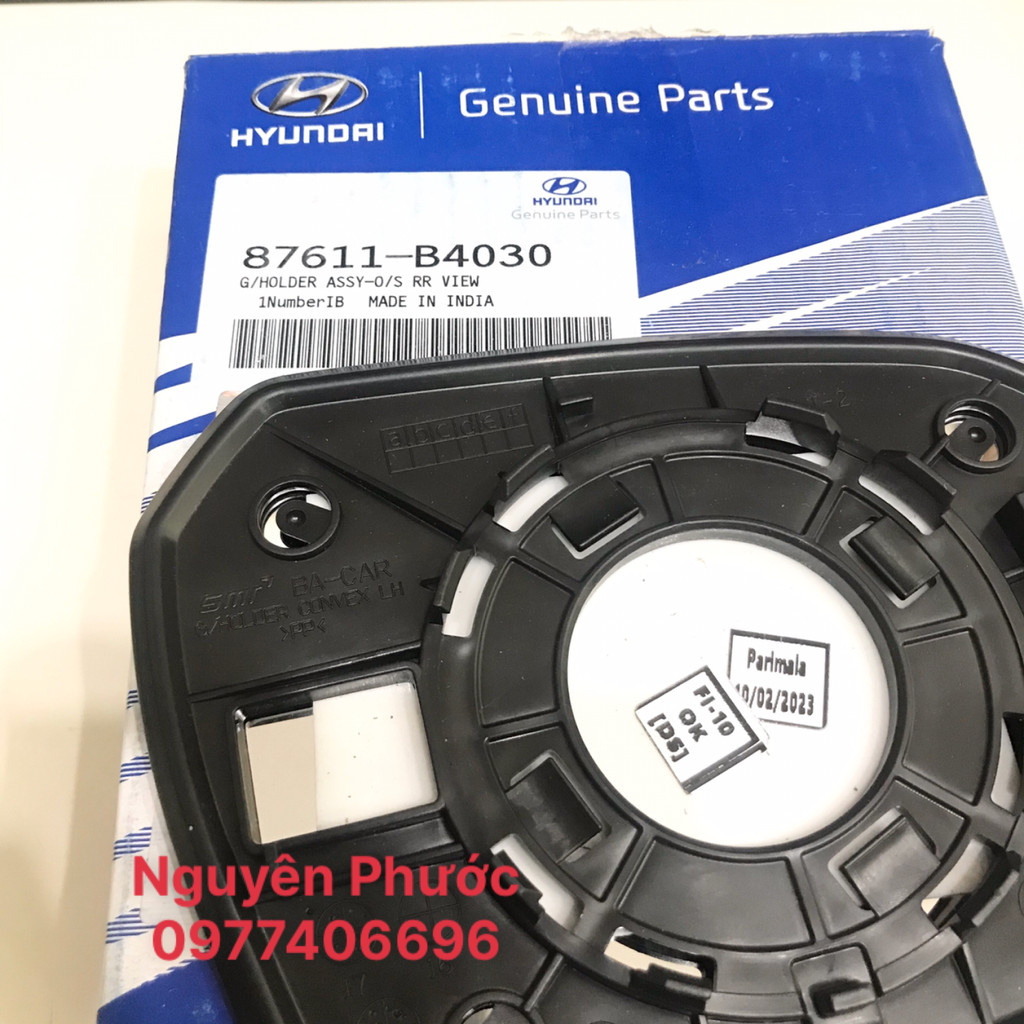 Mặt gương / Mặt kính chiếu hậu  HYUNDAI GRAND I10 2014 - 2020  / Hàng xịn chính hãng