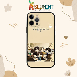 Ốp đt BTS Life goes on chibi cho iPhone 12ProMax iPhone 11 X XsMax Xr iPhone 7 8Plus  BLUBTS0763