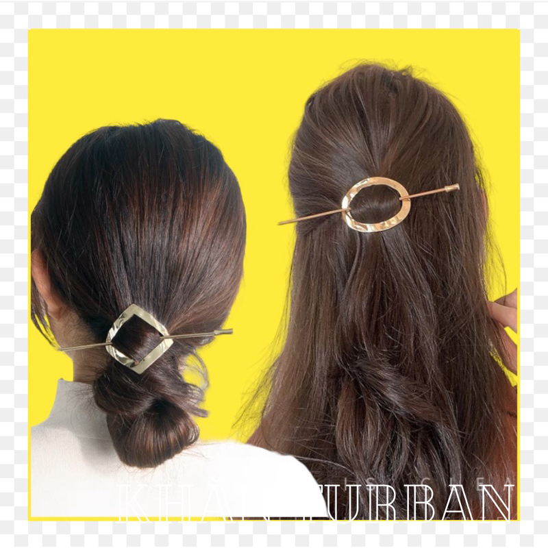 Kẹp tóc dạng gài phong cách đơn giản - phụ kiện tóc phong cách hàn quốc