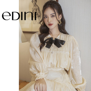 Áo kiểu tay dài cách điệu - edini - a1447