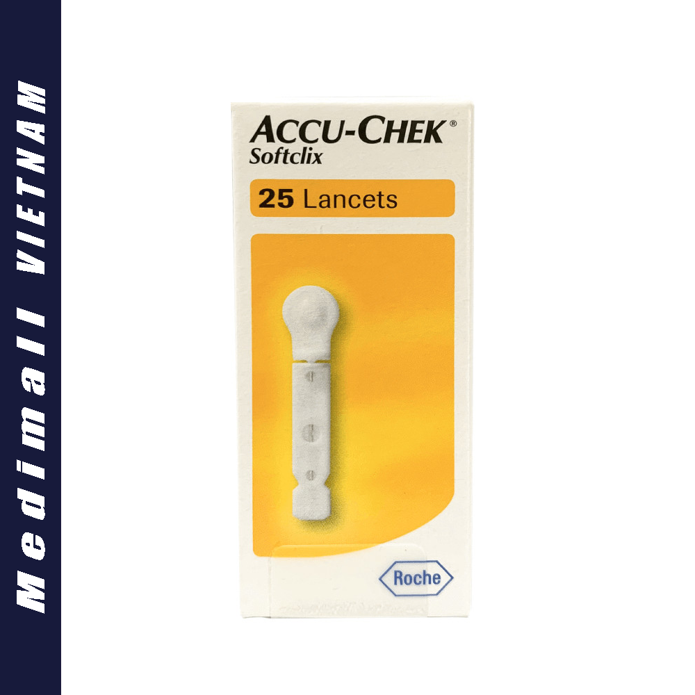 Kim lấy máu máy đo đường huyết Accu-Chek Softclix