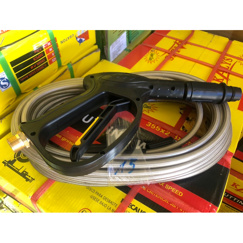 Súng rửa xe súng xịt áp lực cao ren 22mm lắp máy rửa xe gia đình