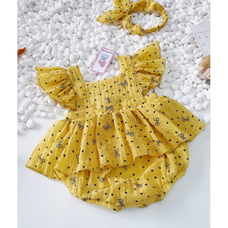  BODY TƠ VÀNG HOẠ TIẾT NƠ TIM NHÍ MIN BOUTIQUE.ĐỒ BÉ GÁI SƠ SINH ĐẦY THÁNG THÔI NÔI CHỤP HÌNH ĐI TIỆC