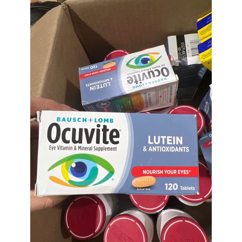 Viên Uống Bổ Mắt Ocuvite Lutein của Mỹ dành cho người dưới 50 tuổi 120 viên