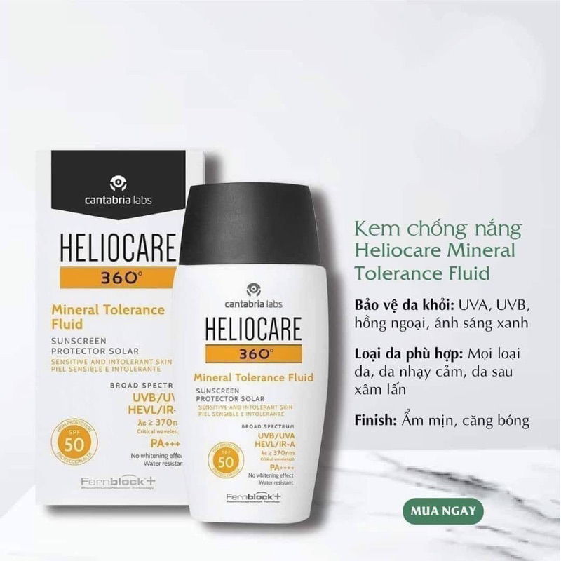 Kem chống nắng Heliocare Mineral