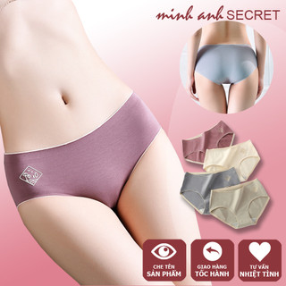 Combo 40 Quần lót cotton không đường may diệt khuẩn