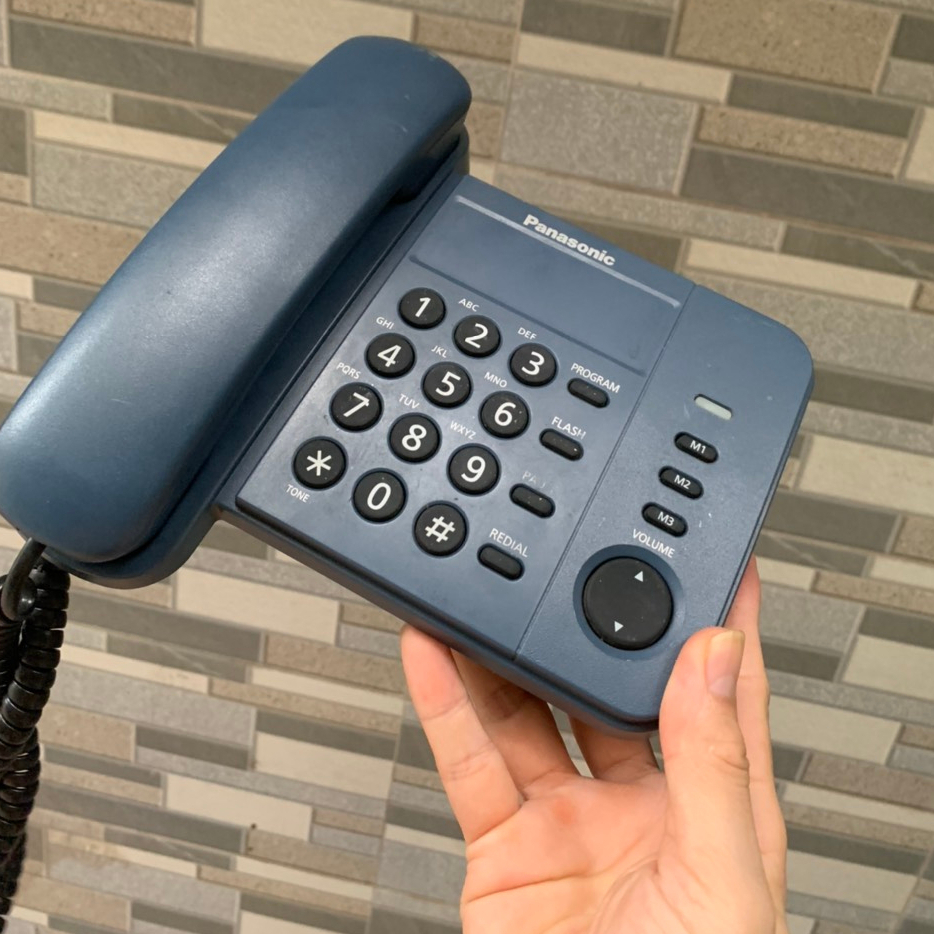 Thanh lý điện thoại bàn cũ Panasonic KT-TS500MX / Viettel HCD3087,.. các loại còn sử dụng tốt
