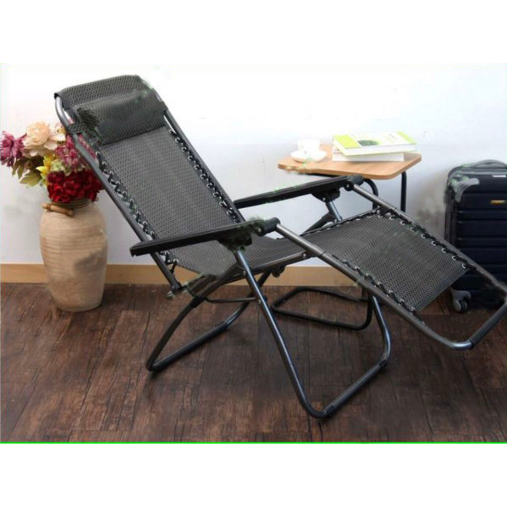 Ghế Xêp Thư Giãn Cao Cấp Khung Thép Chịu Tải Cao, Vải Ghế Fabic Thái Lan Thoáng Khí Bảo Hành 12 Tháng