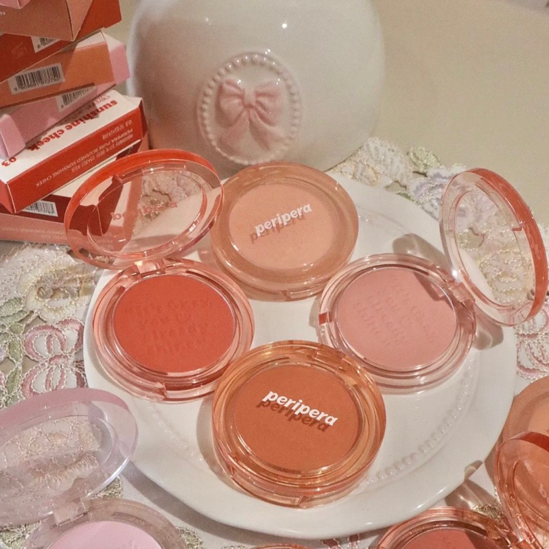 PHẤN MÁ HỒNG PERIPERA PURE BLUSHED SUNSHINE CHEEK