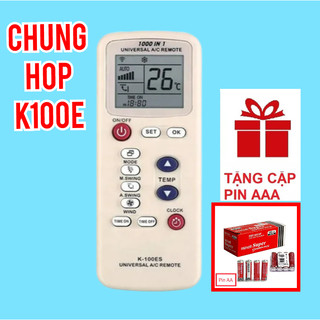 Điều khiển điều hòa đa năng chung hop k100e_remote máy lạnh đa năng k-100es \xịn\