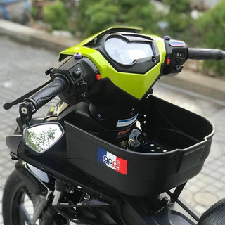 Rổ giữa nhựa cho mọi loại xe Exciter Winner Sirius Wave, kiểu appi gắn nhiều dòng xe khác