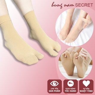 Combo 5 đôi tất xỏ ngón chống nắng siêu mềm - Tất giấy chống nắng xuất Hàn siêu dai mềm mịn - Vớ xỏ ngón chống nắng