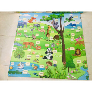 Xốp ghép sàn hoạt hình 60-60cm hàng xốp cao su non