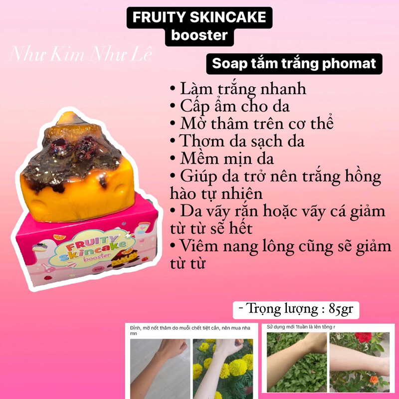 🌈 Soáp tắm trắng hình 🧀 (85g) kèm túi lưỡi + 🎁 quà tặng