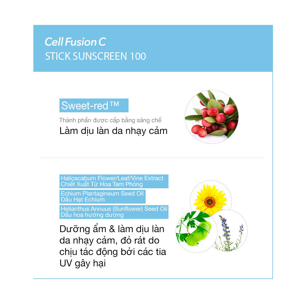 Sáp Chống Nắng Dạng Thỏi Cell Fusion C Stick Sunscreen 100 SPF50+/ PA++++ (19g)