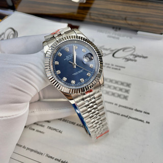 Đồng hồ nam rolex sapphire ra53 case 36mm 40mm máy cơ automatic nhật