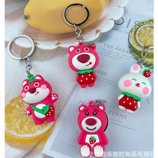 Móc khoá hình gấu 🍓 dễ thương