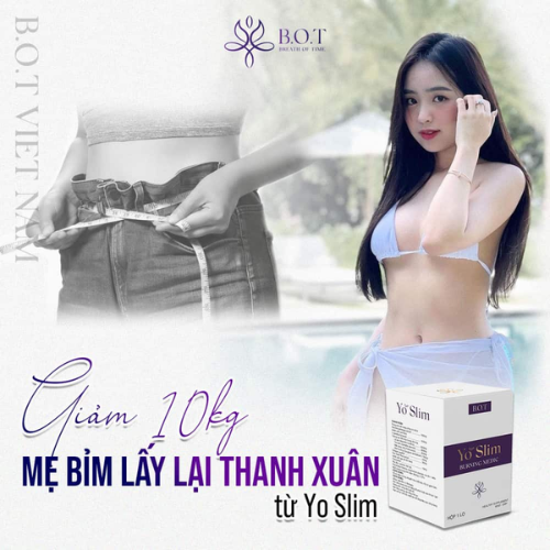 Giảm cân Yo Slim tặng kèm hộp dưỡng chất hàng chính hãng hộp 30 viên